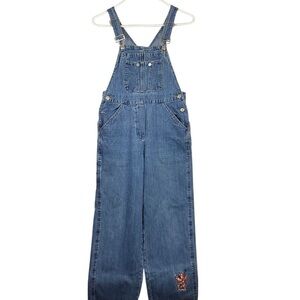 - Modern Edge Large Denim Bib Carpenter
Overalls Jumpsuits tiger embroidered